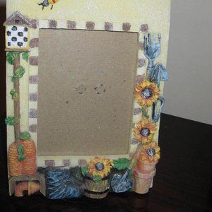 Picture Frame Garden Tools Theme New